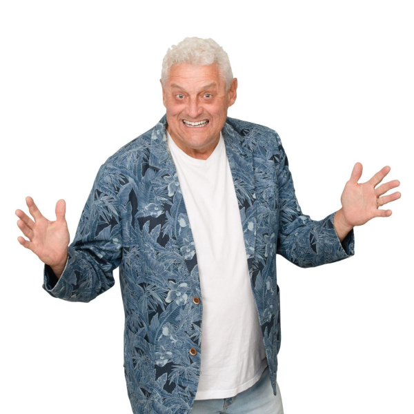 Barry Hilton comedian live on stage