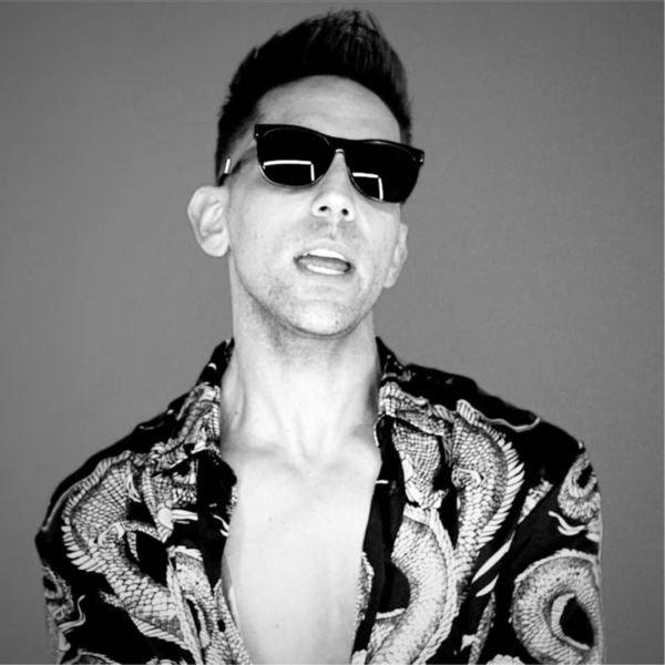 Danny K pop R&B artist performing live on stage